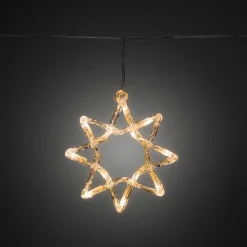 LED lichtketting 8-puntige sterren