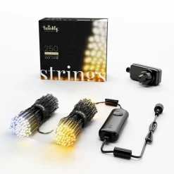 LED lichtketting Twinkly CCT, 250-fl. 20 m zwart