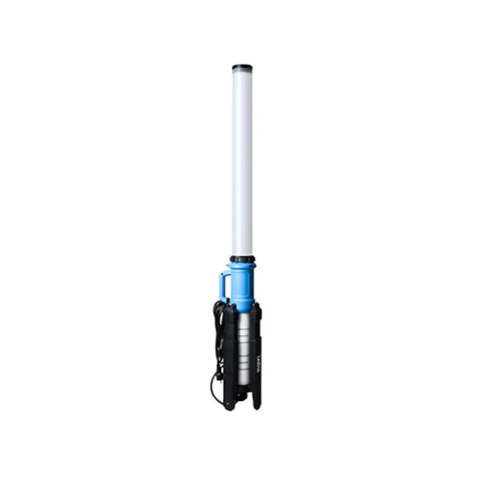 LED lichtkolom Rath 360° blauw/zwart 6.500K 180 W
