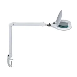 LED loeplamp MAULkristal, wit, klem, dimbaar