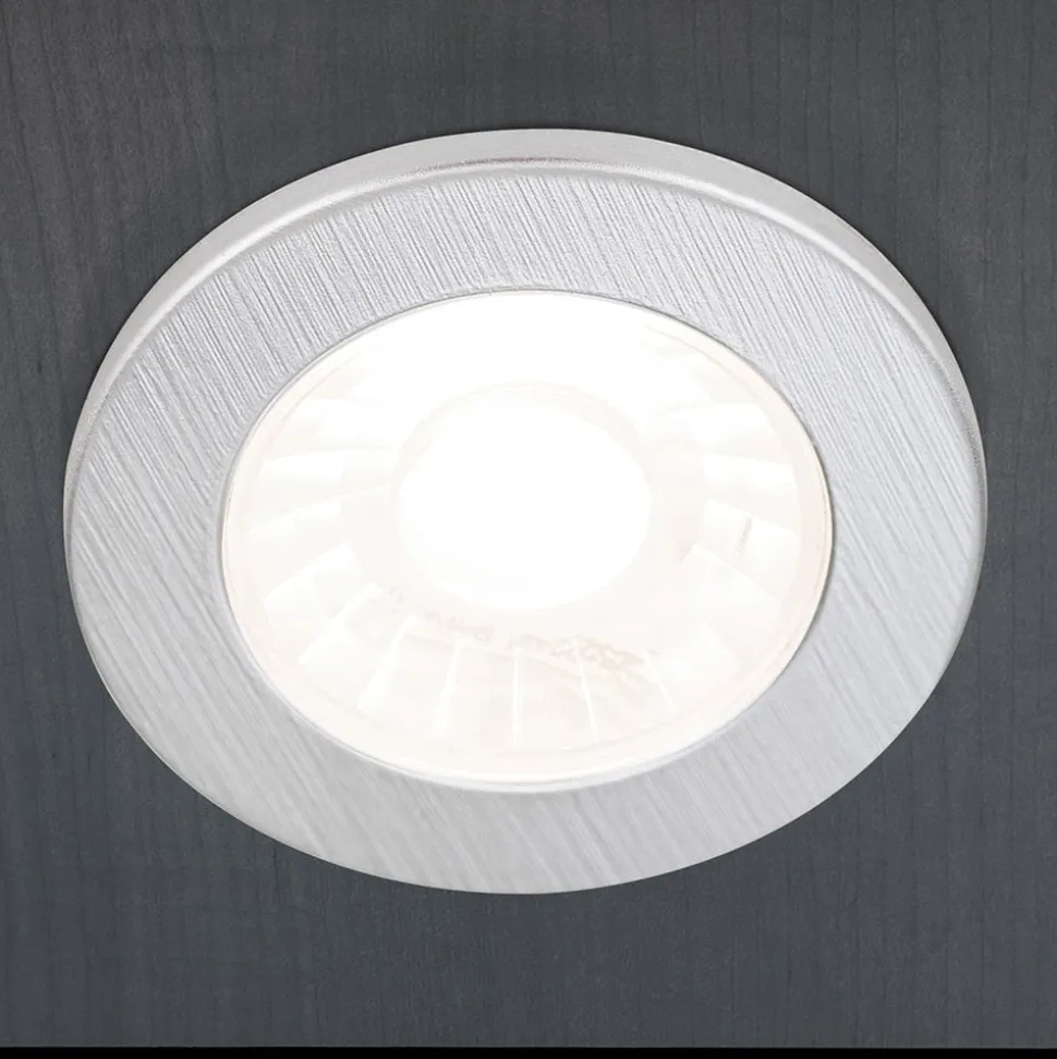 LED meubelinbouwspot Artist 3 per set zilver