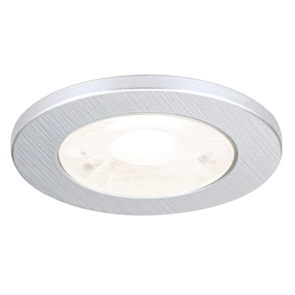 LED meubelinbouwspot Artist 3 per set zilver