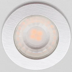 LED meubelinbouwspot Artist 3 per set zilver