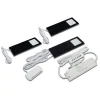 LED meubelverlichting Eco-Pad F 3x-set 4000K zwart