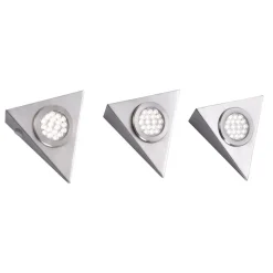 LED meubelverlichting Helena driehoek 3/set 3000K