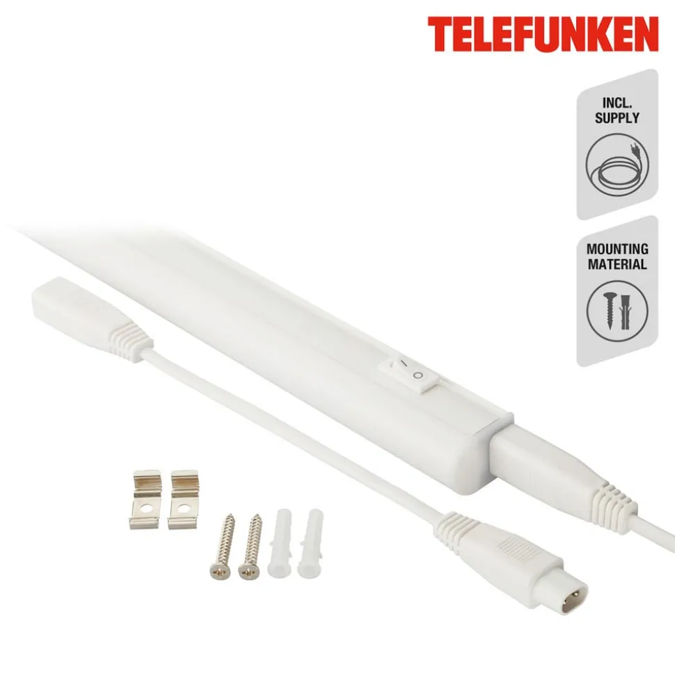 LED meubelverlichting Hephaistos, wit, lengte 31 cm