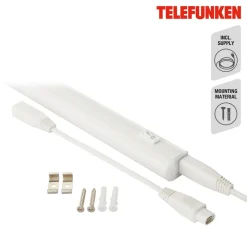 LED meubelverlichting Hephaistos, wit, lengte 87 cm