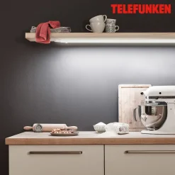 LED meubelverlichting Hephaistos, wit, lengte 117 cm