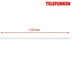 LED meubelverlichting Hephaistos, wit, lengte 117 cm