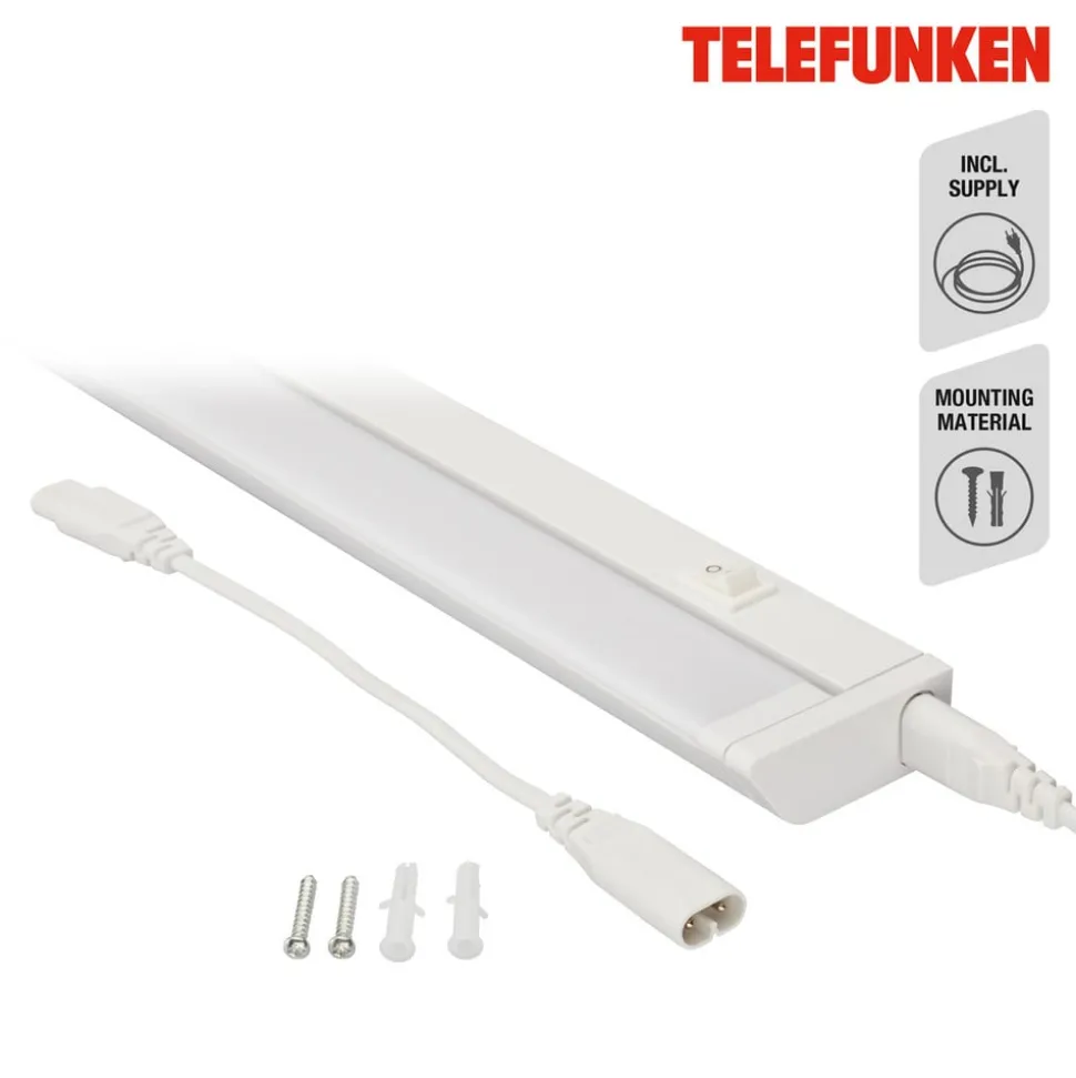 LED meubelverlichting Hestia, 4.000K, 1.000lm, wit