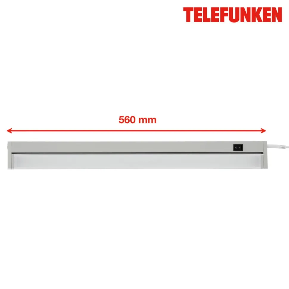 LED meubelverlichting Hestia, 4.000K, 1.000lm, titanium