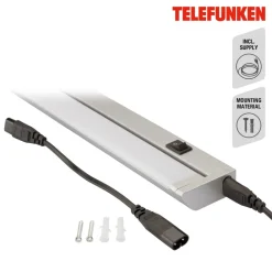 LED meubelverlichting Hestia, 4.000K, 1.000lm, titanium