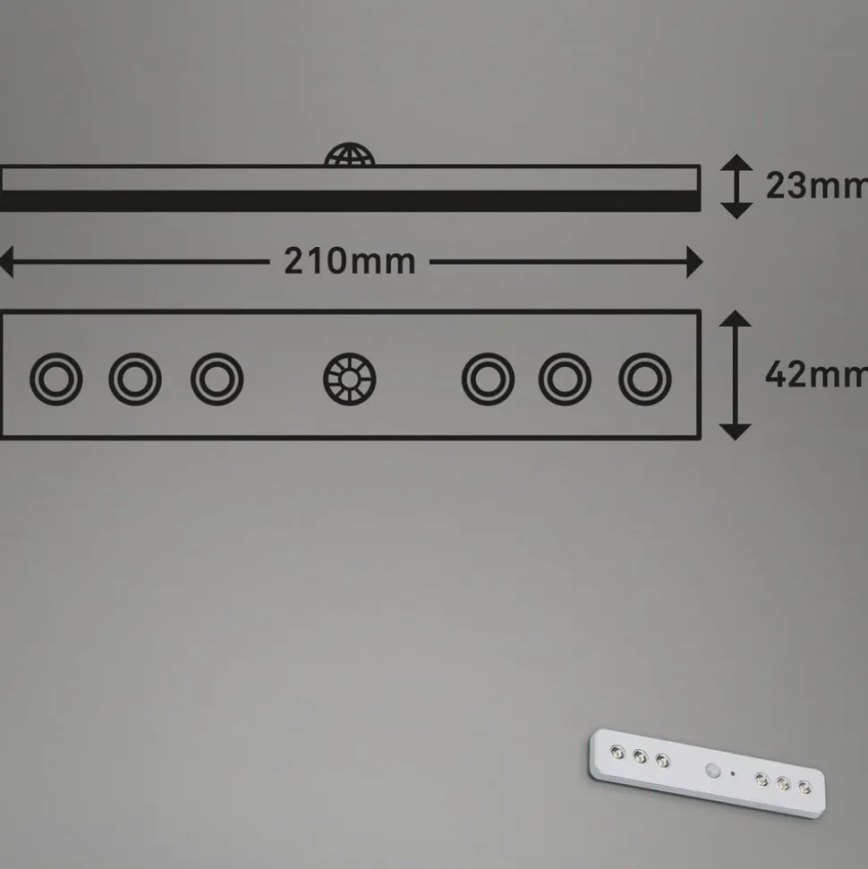LED meubelverlichting Lero Indoor, sensor batterij