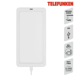 LED meubelverlichting Schu, sensor 22x11cm wit 840