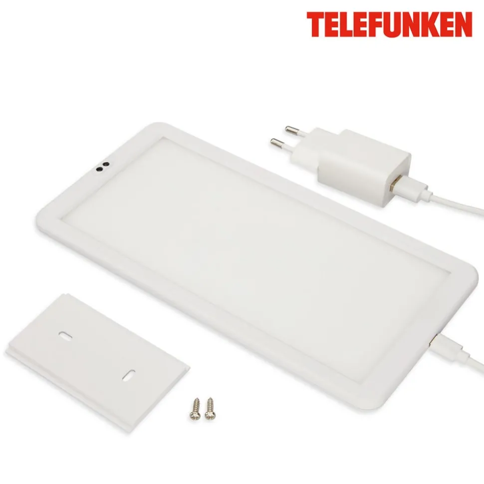 LED meubelverlichting Schu, sensor 22x11cm wit 840