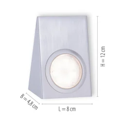 LED meubelverlichting Theo, vierkant, setE van 3