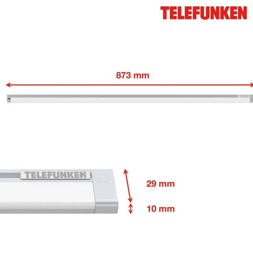 LED meubelverlichting Zeus, lengte 87 cm