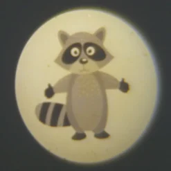 LED nachtlamp bosdieren, 3-voudig voor stopcontact