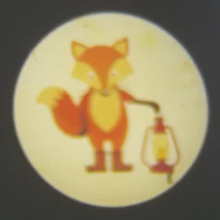 LED nachtlamp bosdieren, 3-voudig voor stopcontact