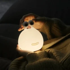 LED nachtlamp Momo Moon met accu en USB