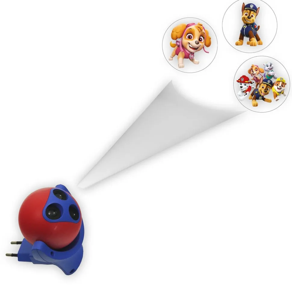LED nachtlamp Paw Patrol 3-voudig voor stopcontact