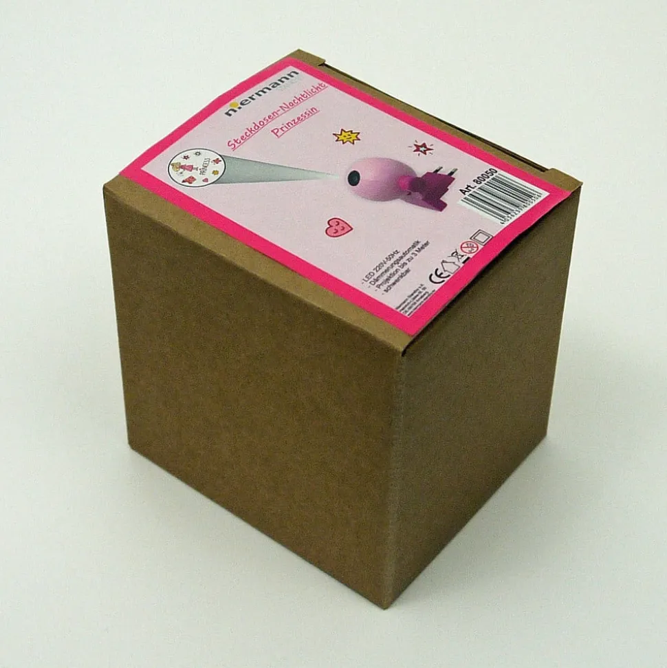 LED nachtlamp prinses, voor stopcontact