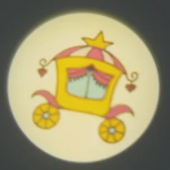 LED nachtlamp prinses, 3-voudig, voor stopcontact