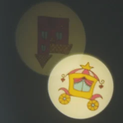 LED nachtlamp prinses, 3-voudig, voor stopcontact