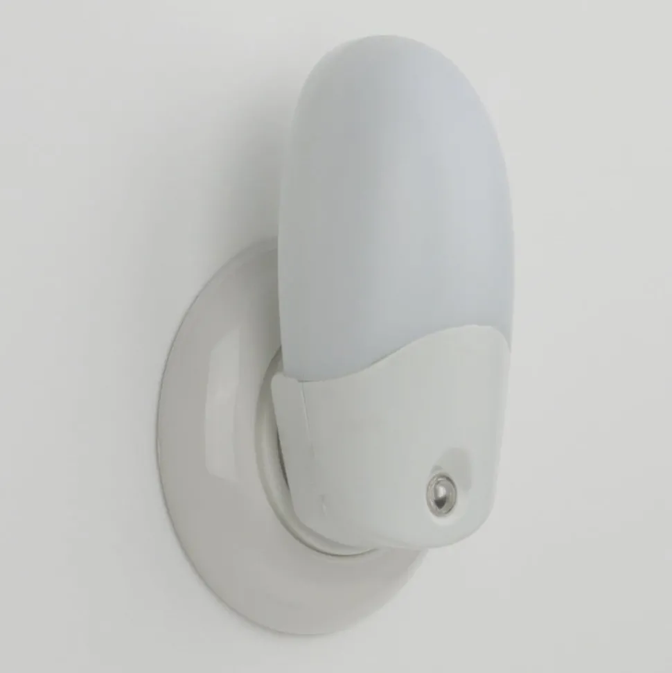 LED nachtlampje Oval met schemersensor