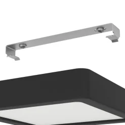 LED opbouwpaneel Fueva 5 IP20 830 zwart 16x16cm