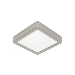 LED opbouwpaneel Fueva 5 IP20 830 nikkel 16x16cm
