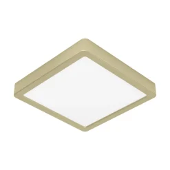 LED opbouwpaneel Fueva 5 IP20 830 messing 21x21cm