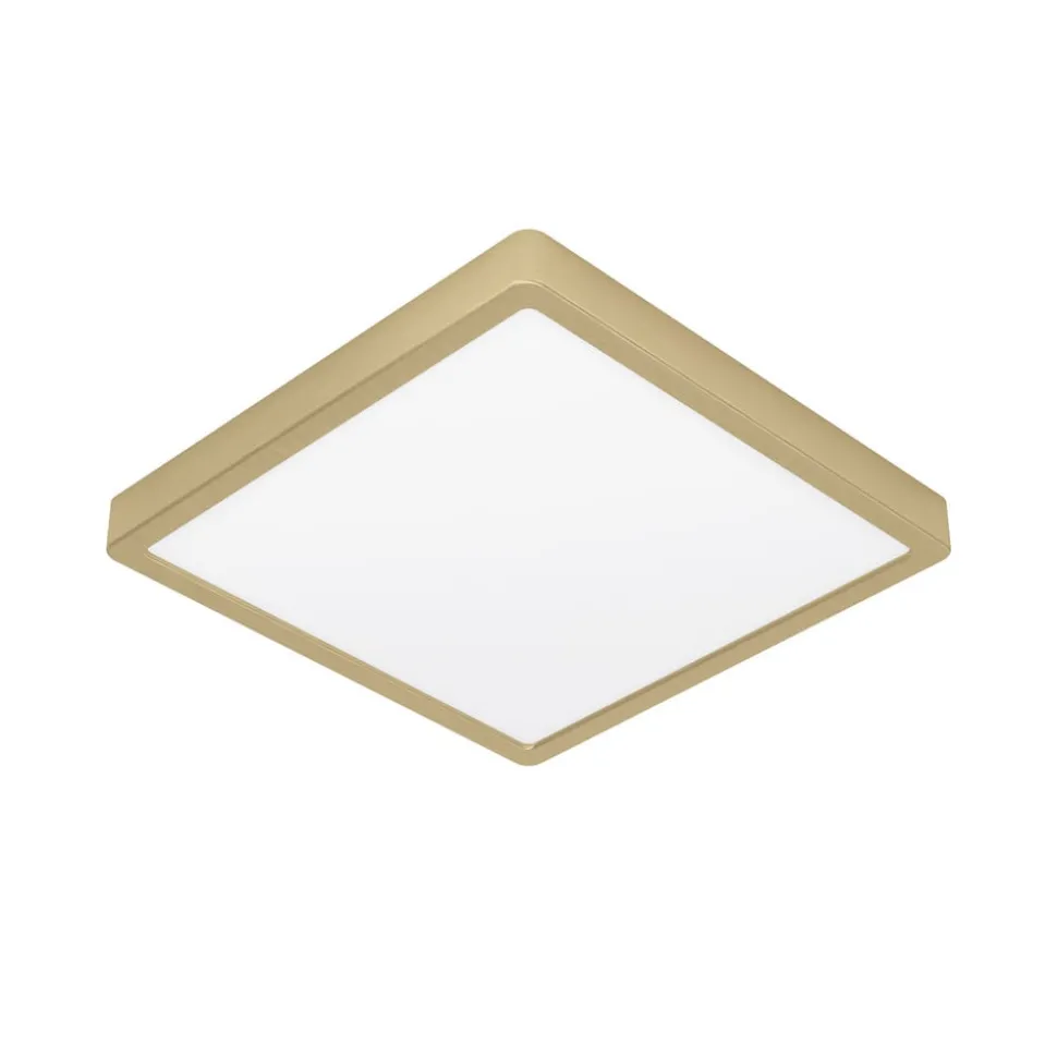 LED opbouwpaneel Fueva 5 IP20 830 messing 28,5x28,5