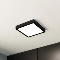 LED opbouwpaneel Fueva 5 IP20 830 zwart 21x21cm