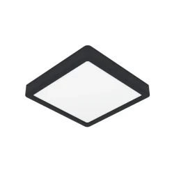 LED opbouwpaneel Fueva 5 IP20 830 zwart 21x21cm