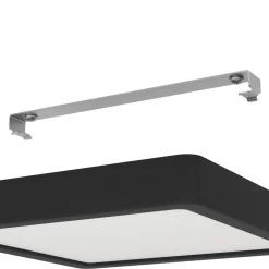 LED opbouwpaneel Fueva 5 IP20 830 zwart 21x21cm