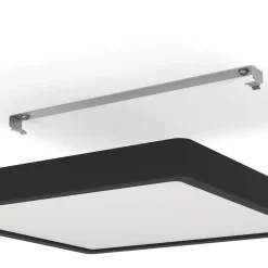 LED opbouwpaneel Fueva5 IP20 830 zwart 28,5x28,5cm