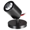 LED opbouwspot Herculis 3.000K, zwart