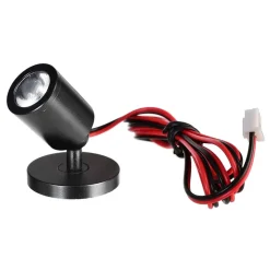 LED opbouwspot Herculis 4.000K, zwart