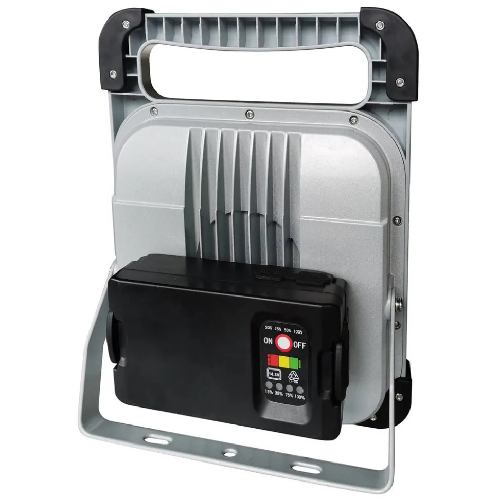 LED oplaadbare spot Veddel 50 W + 3W extra licht