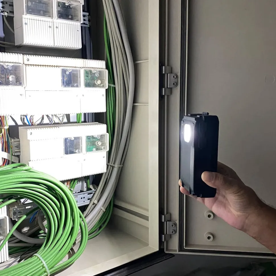 LED oplaadbare spot Veddel 50 W + 3W extra licht