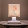 LED oplaadbare tafellamp Mara zeemeermin, kleurrijk, 21 cm
