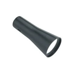 LED oplaadbare tafellamp Maxi, zwart, metaal, dimbaar, 36 cm