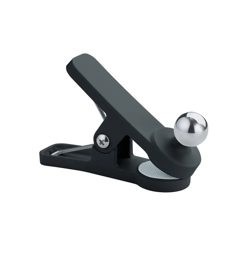 LED oplaadbare tafellamp Maxi, zwart, metaal, dimbaar, 36 cm