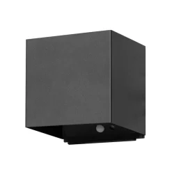 LED oplaadbare wandlamp Magnetics, zwart, 120°, omhoog/omlaag, sensor