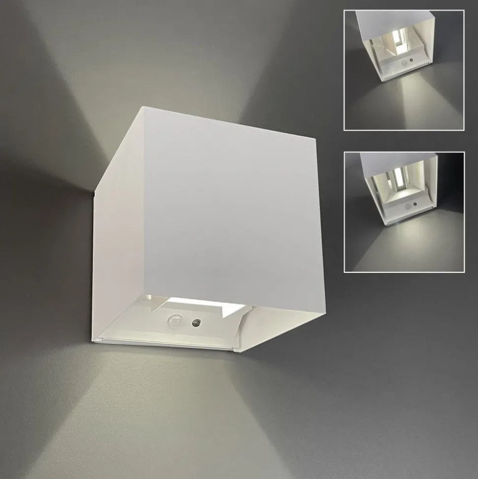 LED oplaadbare wandlamp Magnetics, wit, 120°, omhoog/omlaag, sensor