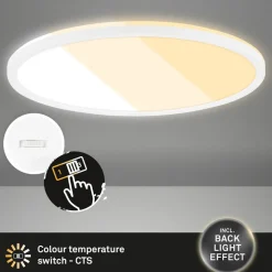 LED paneel 7557 Lichtkleur verstelbaar, Ø 42 cm