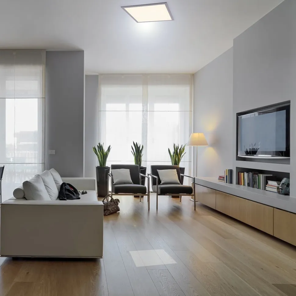 LED paneel 1297903 voor in- of opbouw, 45x45 cm