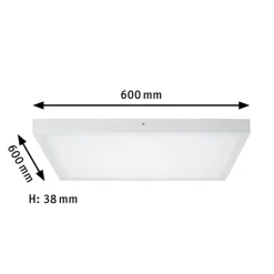 LED paneel Lunar 60x60cm 27,4W 3.000K