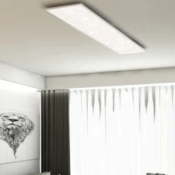 LED paneel Pallas, wit, dimbaar, CCT, 119,5x29,5cm